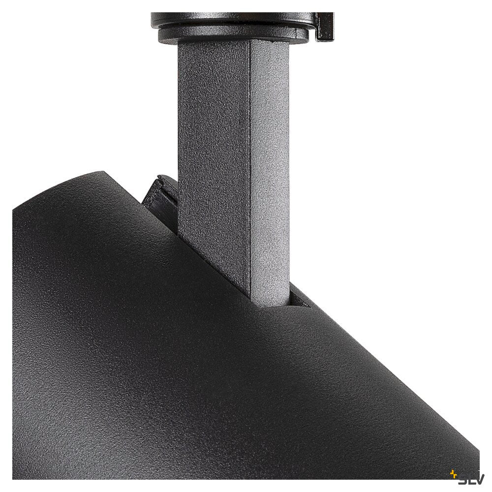 SLV Trackspot V 3Ph. 25/30/35W CCT 24°-60° Zoom Track Light black 1007657