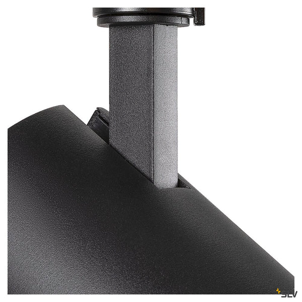 SLV Trackspot V 3Ph. 25/30/35W CCT 24°-60° Zoom Track Light black 1007657