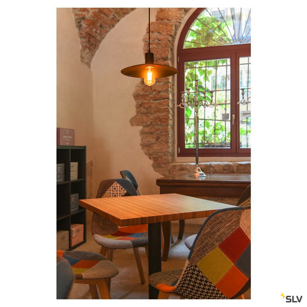 SLV LALU®, pendant light, Mix&Match, 150cm, E27, max. 10W, black 1007658