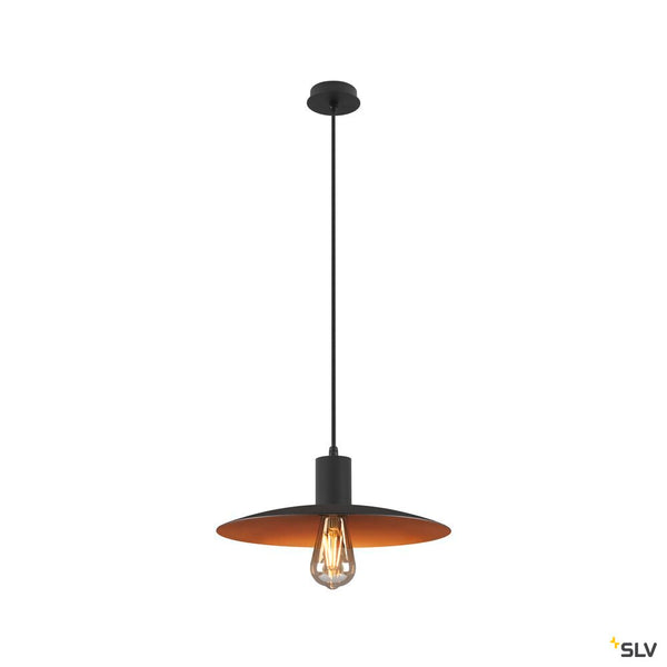 SLV LALU®, pendant light, Mix&Match, 150cm, E27, max. 10W, black 1007658