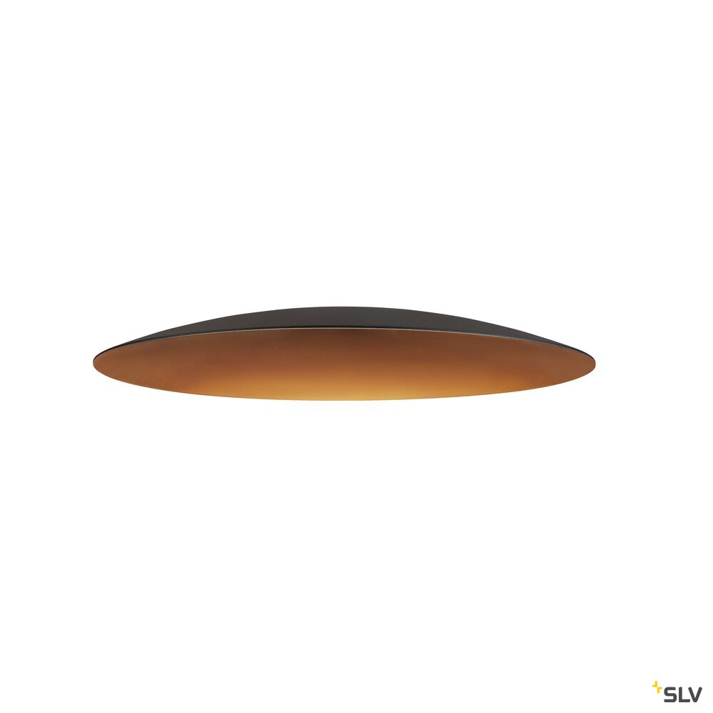 SLV LALU®, Lampshade, E27 Base, Mix&Match, H:3.5 cm, black 1007659