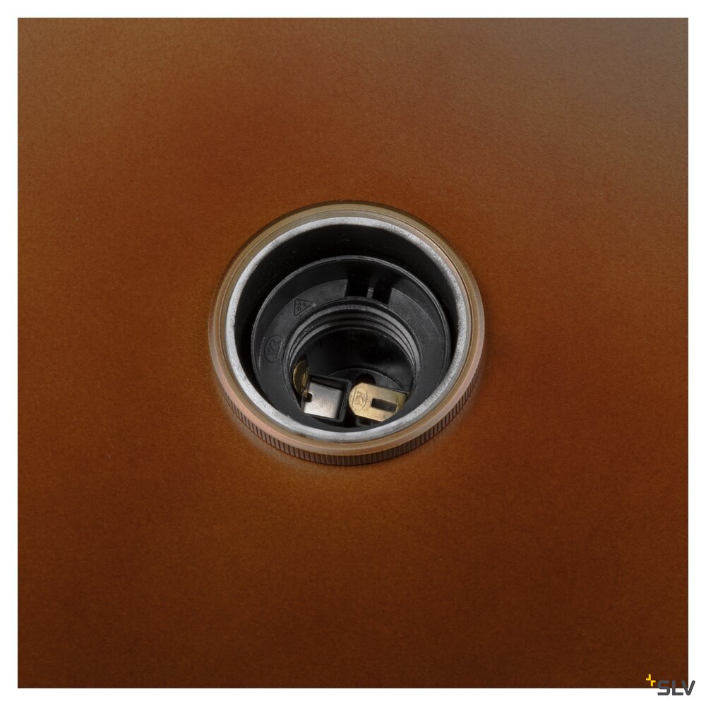 SLV LALU®, Lampshade, E27 Base, Mix&Match, H:3.5 cm, bronze 1007660