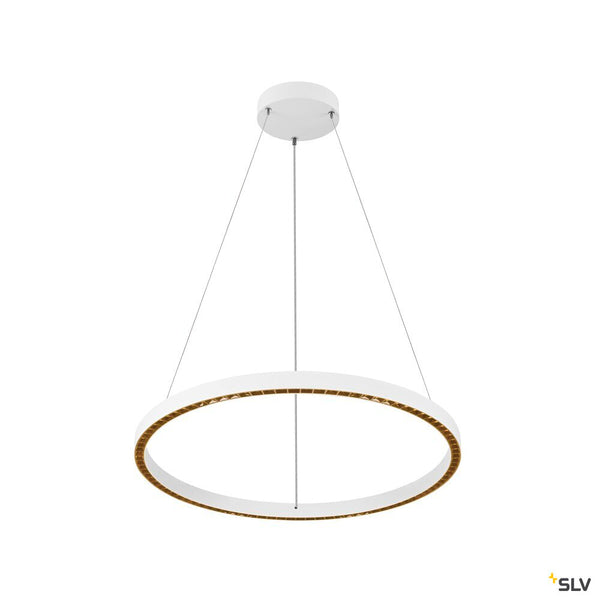 SLV ONE CUBE, pendant light, 300cm, 3000K, DALI 2, Touch, white 1007662