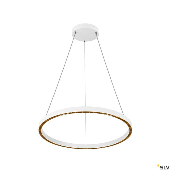 SLV ONE CUBE UP/DOWN, pendant light, 300cm, 3000K, DALI 2, Touch, white 1007666