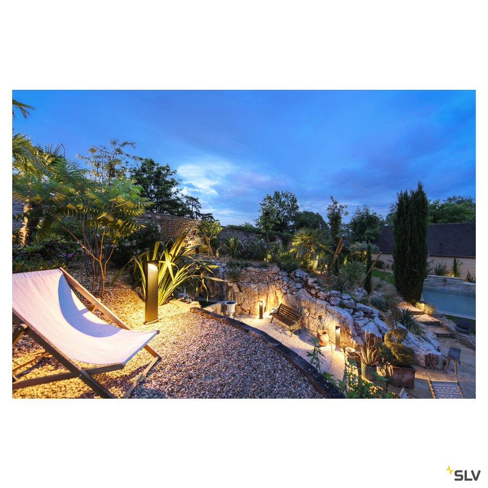SLV LID I 75 free-standing lamp, 29W, 2700/3000K, PHASE, anthracite 1007669