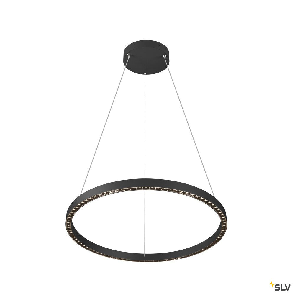 SLV ONE CUBE UP/DOWN, pendant light, 300cm, 4000K, DALI 2, Touch, black 1007671