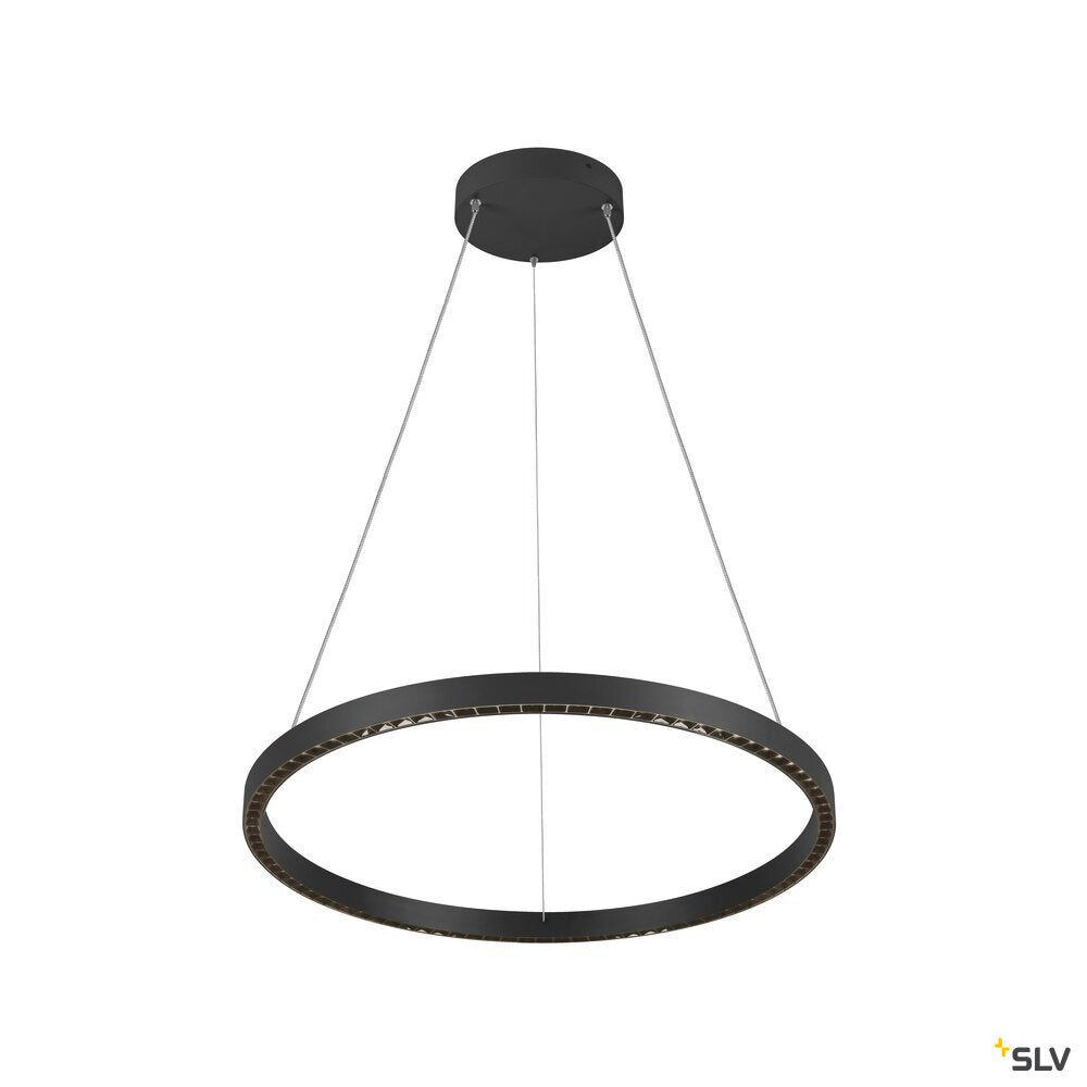 SLV ONE CUBE UP/DOWN, pendant light, 300cm, 4000K, DALI 2, Touch, black 1007671