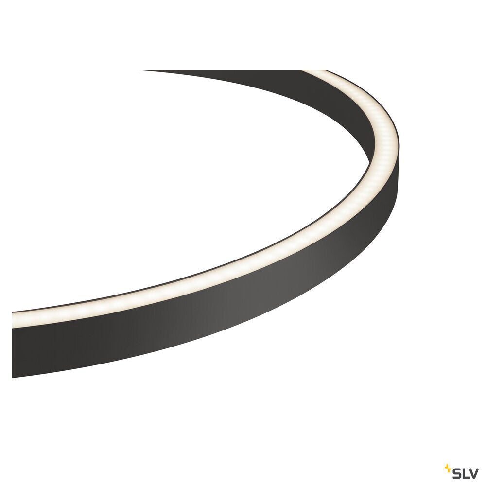 SLV ONE CUBE UP/DOWN, pendant light, 300cm, 4000K, DALI 2, Touch, black 1007671