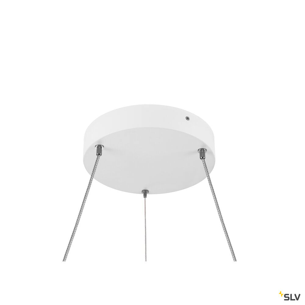 SLV ONE CUBE UP/DOWN, pendant light, 300cm, 4000K, DALI 2, Touch, white 1007672