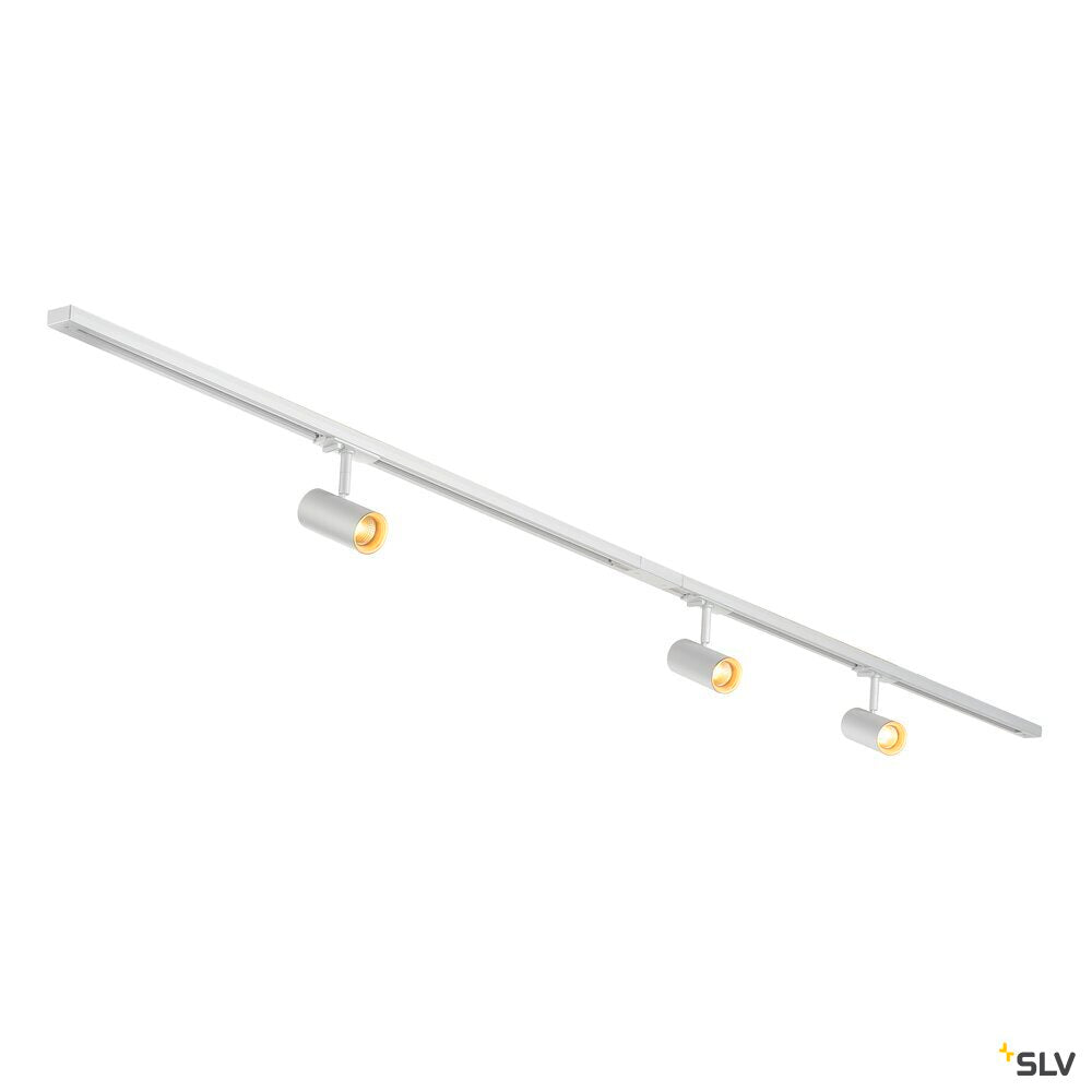 SLV NOBLO® SPOT, track system set, round, 2700K, 19W, trailing-edge phase, 32°, white 1007674