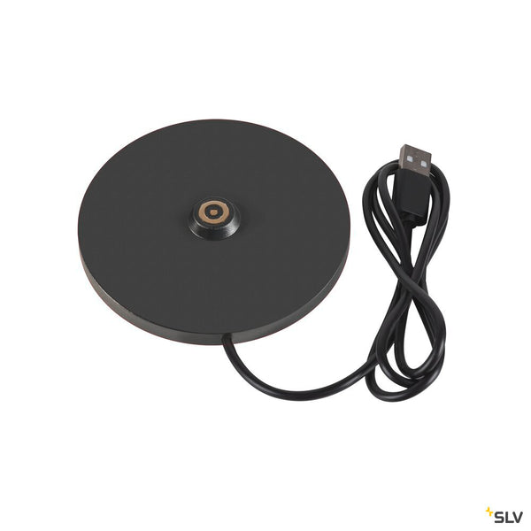 SLV VINOLINA TWO, table lamp, battery-powered, IP65, 2200/2700/3000 K, TOUCH, red 1007694