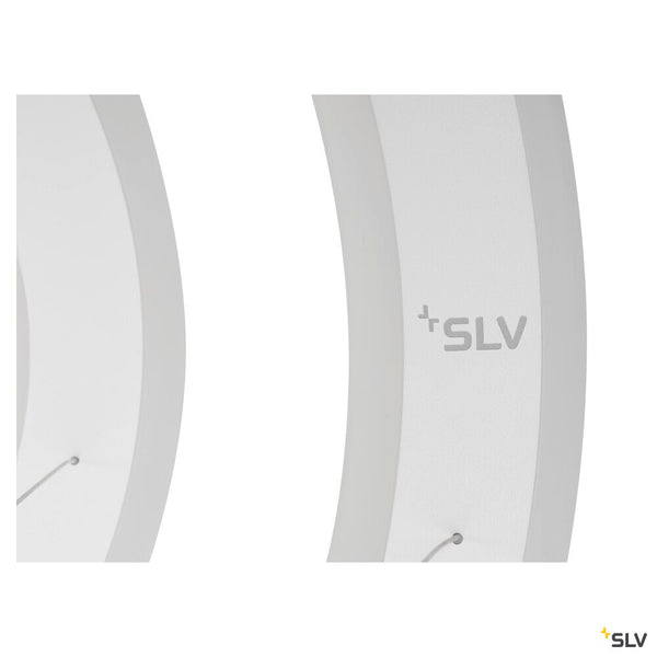 SLV ONE FLAT, pendant light, triple, 300cm, 2700/3000K, DALI 2, Touch, white 1007702