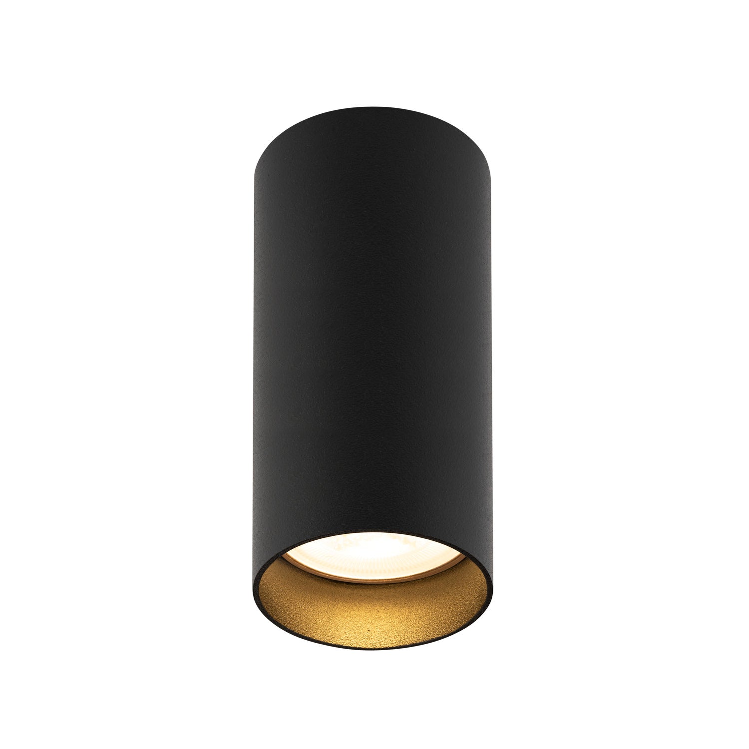 SLV KAMI, ceiling-mounted light, round, 1x max. 10 W, GU10, matt black 1007715