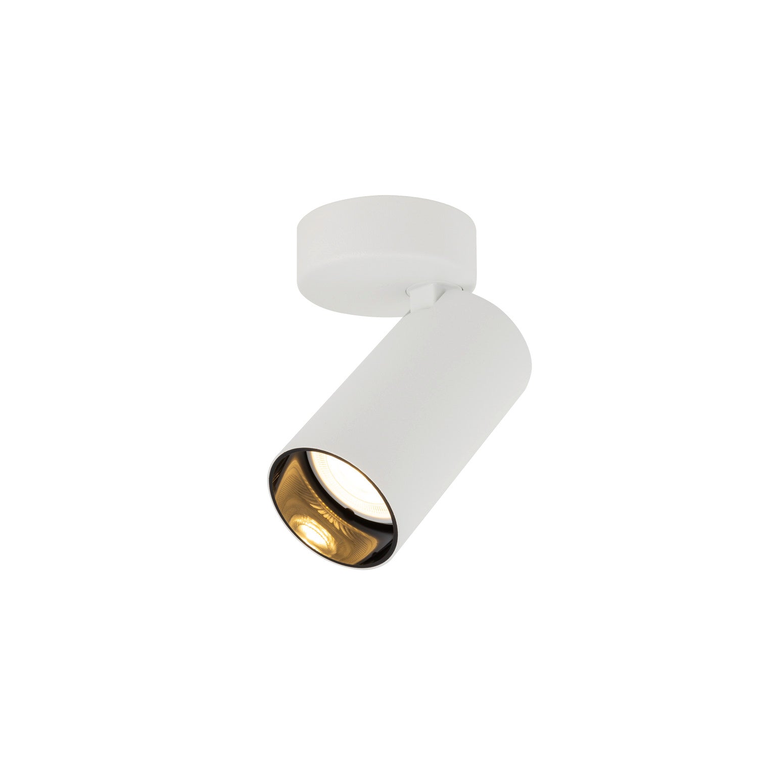 SLV KAMI, wall and ceiling-mounted light, 1x max. 10 W, GU10, white/black 1007718