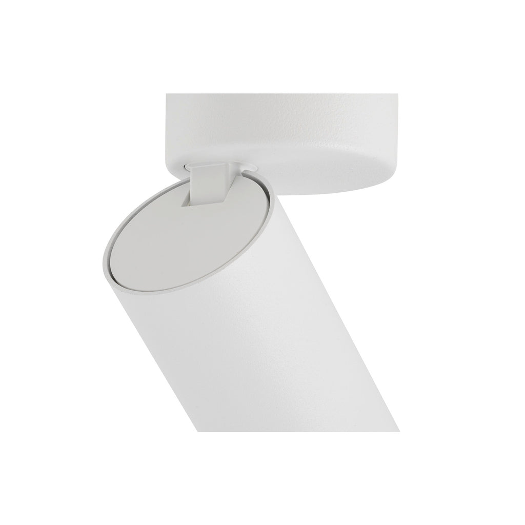 SLV KAMI, wall and ceiling-mounted light, 1x max. 10 W, GU10, white/black 1007718