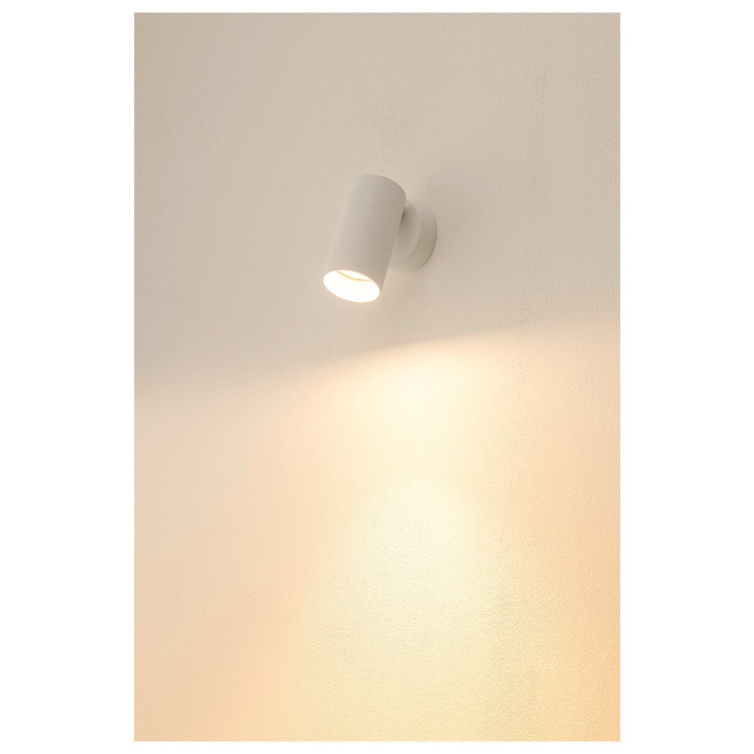 SLV KAMI, wall and ceiling-mounted light, 1x max. 10 W, GU10, white 1007720