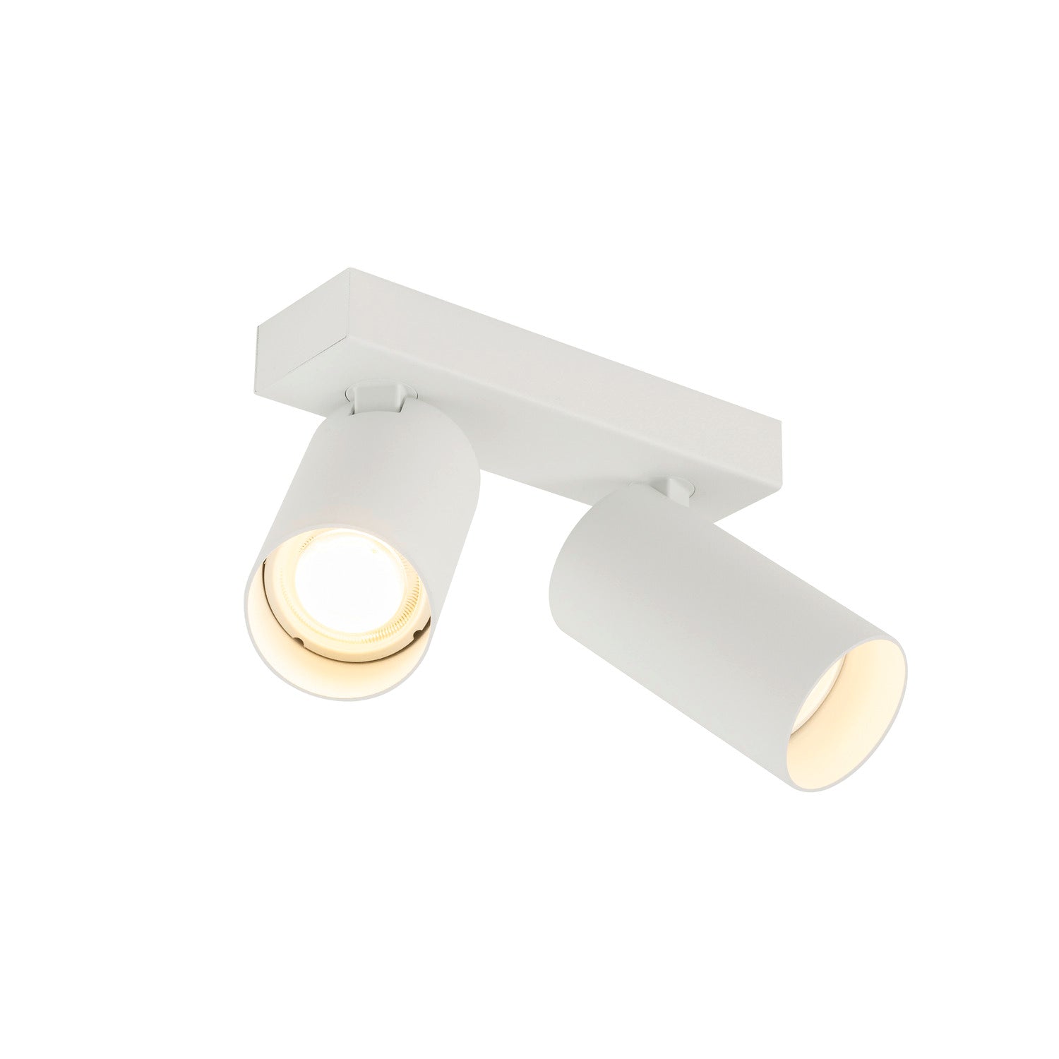 SLV KAMI, ceiling-mounted light, double, 2x max. 10 W, GU10, white 1007726
