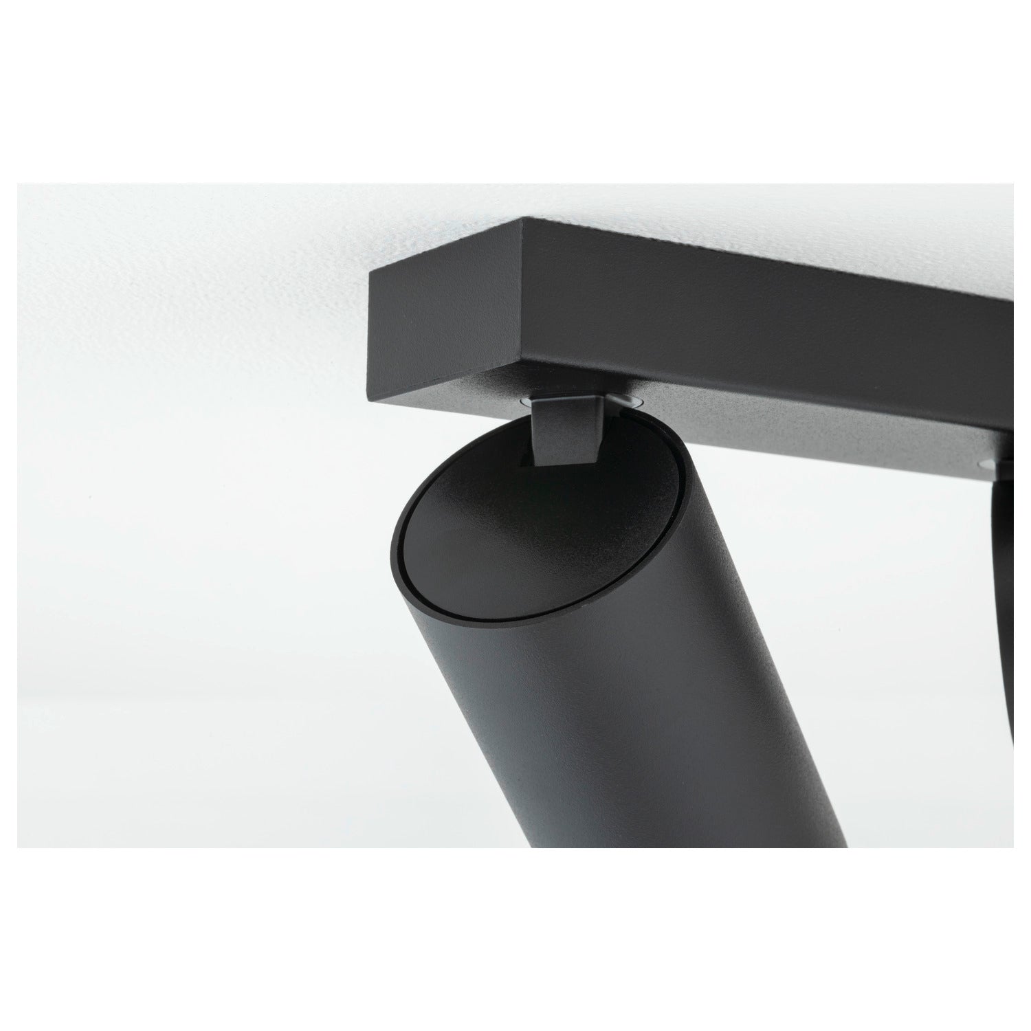SLV KAMI, ceiling-mounted light, double, long, 2x max. 10 W, GU10, black/gold 1007729