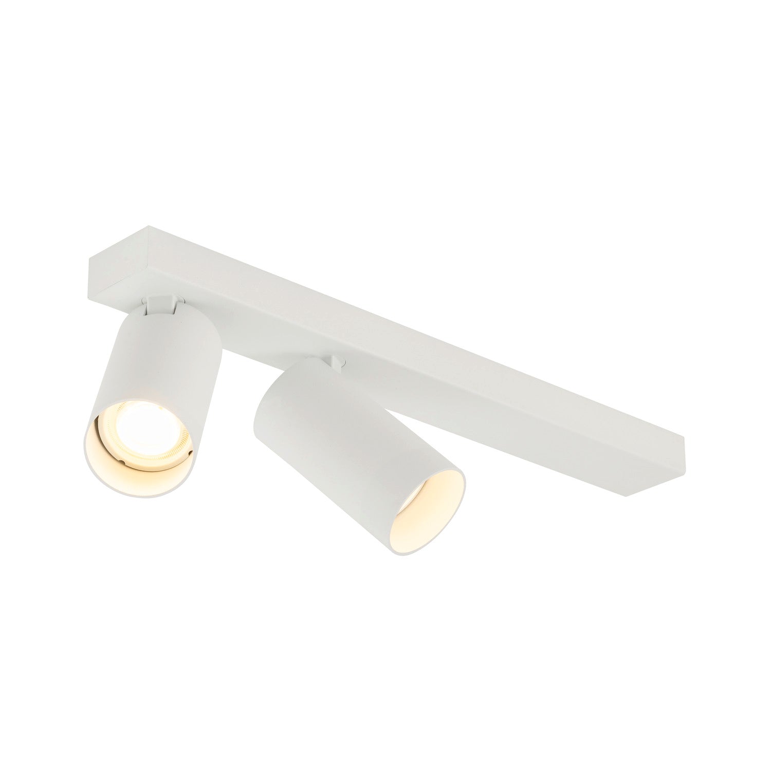 SLV KAMI, ceiling-mounted light, double, long, 2x max. 10 W, GU10, white 1007732
