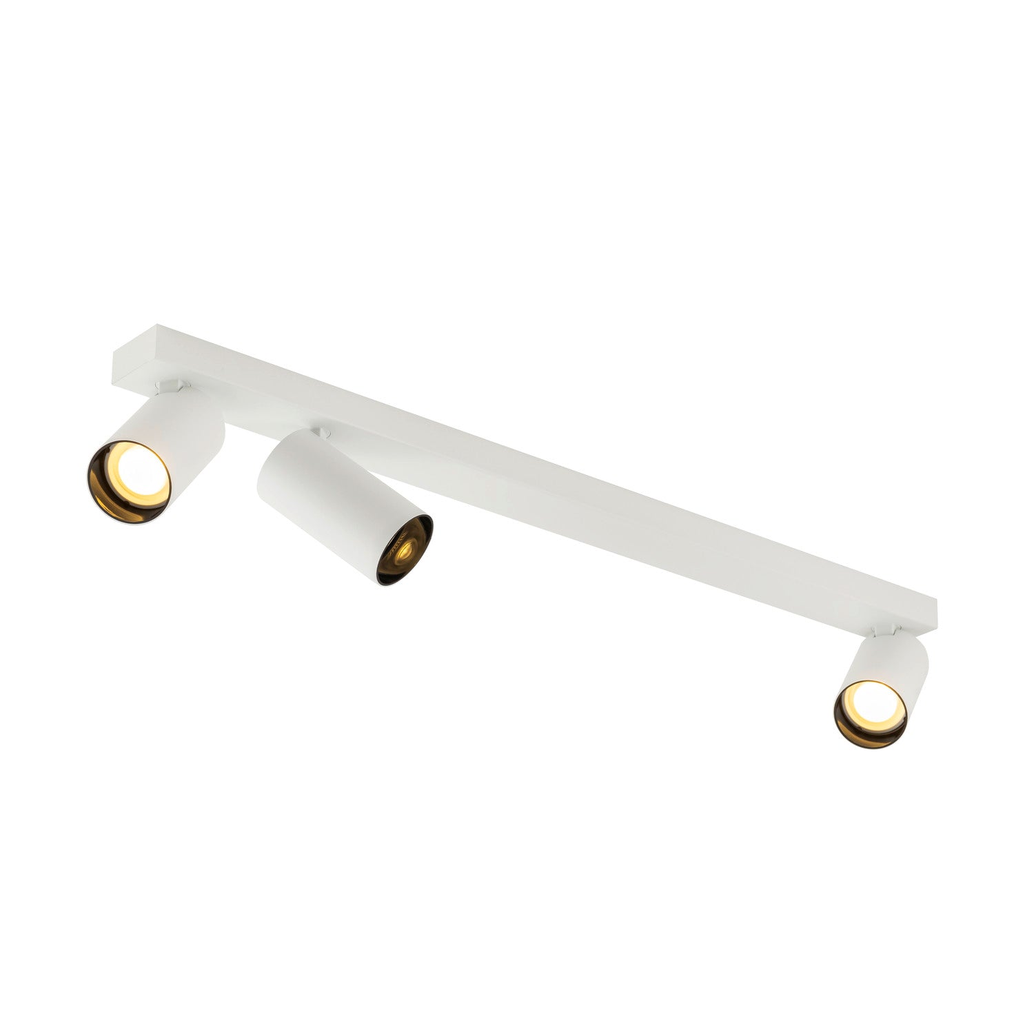 SLV KAMI, ceiling-mounted light, 3x max. 10 W, GU10, white/black 1007736