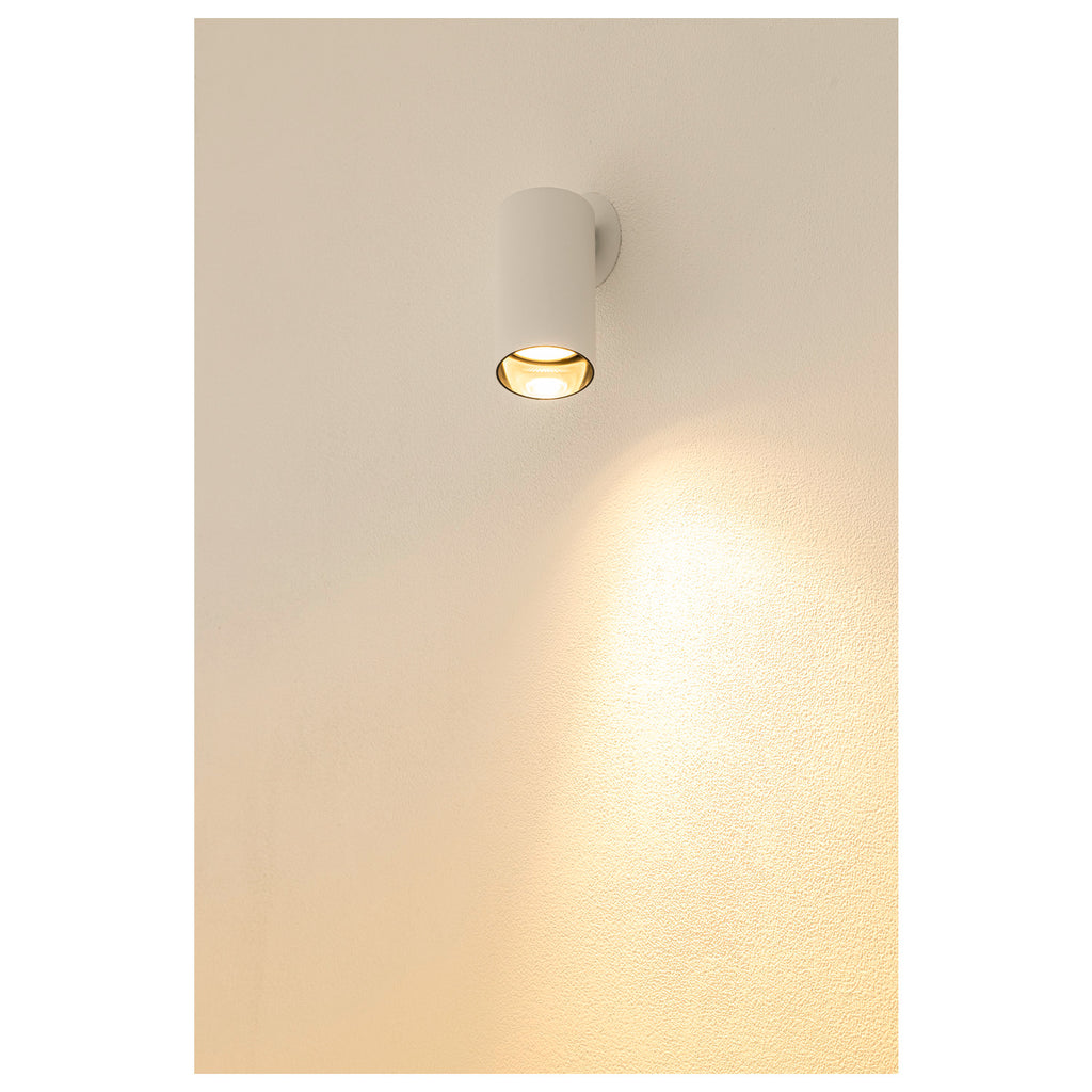 SLV KAMI, recessed ceiling light, 1x max. 10 W, GU10, white/black 1007742