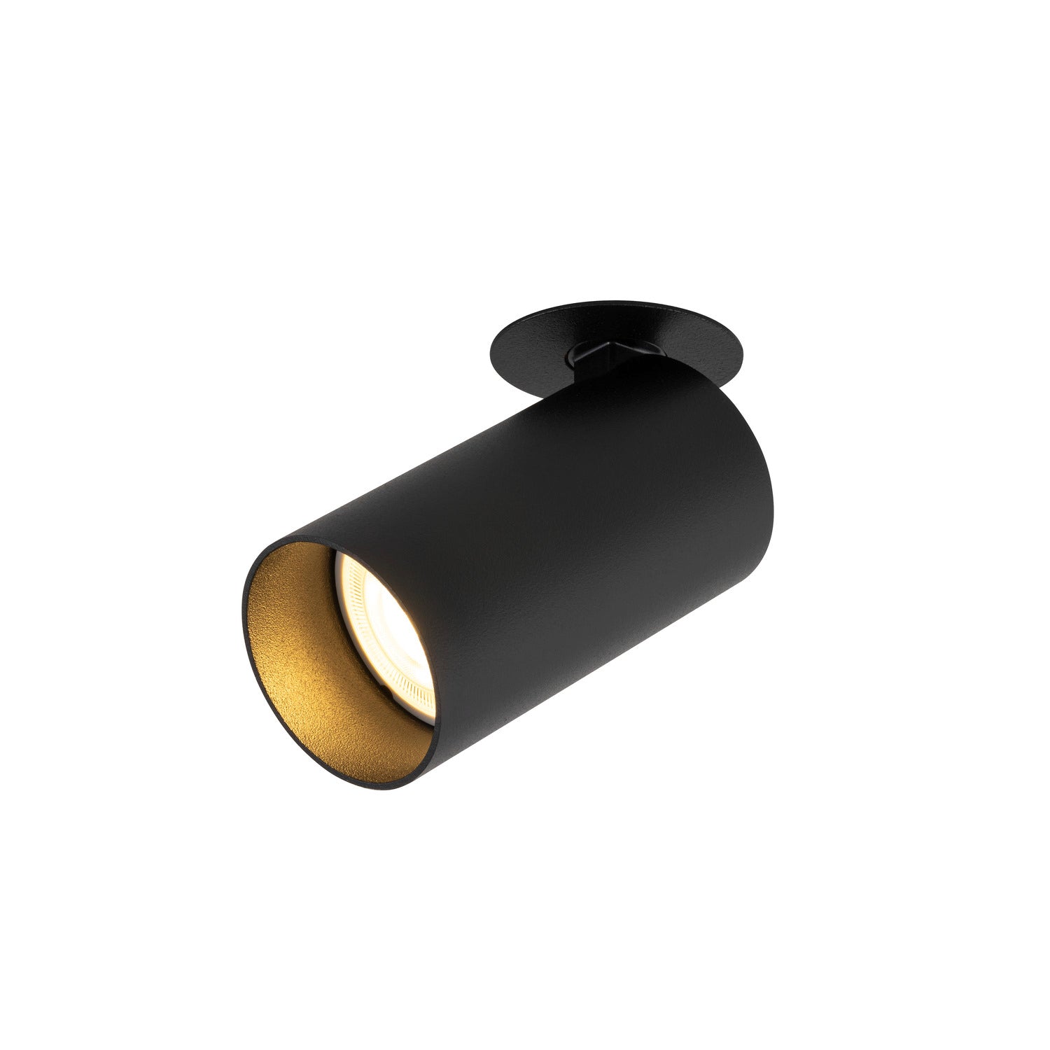 SLV KAMI, recessed ceiling light, 1x max. 10 W, GU10, black 1007745