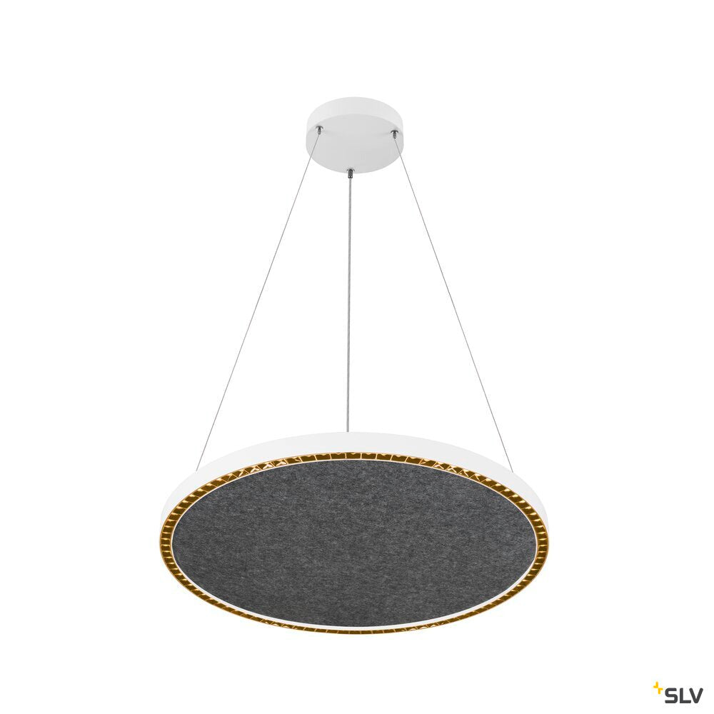 SLV ONE CUBE, pendant light, 300cm, 3000K, DALI 2, Touch, white 1007662