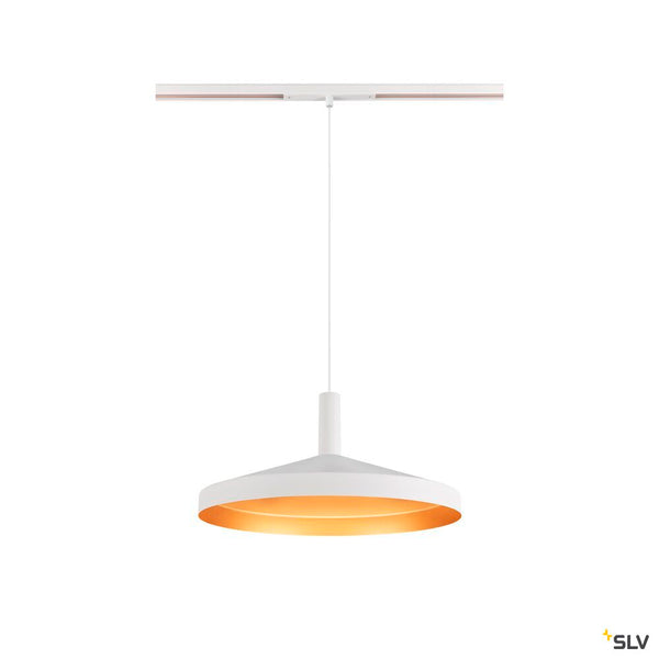 SLV LALU®, pendant light, 48V, Led Base, Mix&Match, 150cm, 8W, 3000K, DALI, white 1007748