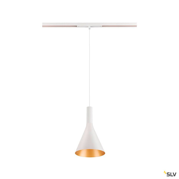 SLV LALU®, pendant light, 48V, Led Base, Mix&Match, 150cm, 8W, 3000K, DALI, white 1007748
