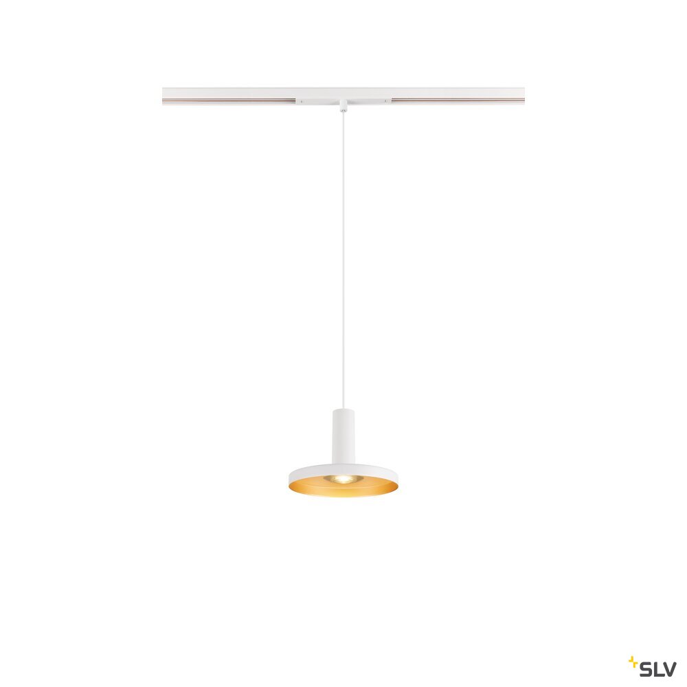 SLV LALU®, pendant light, 48V, Led Base, Mix&Match, 150cm, 8W, 3000K, DALI, white 1007748