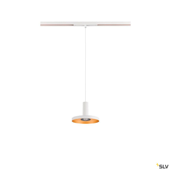 SLV LALU®, pendant light, 48V, Led Base, Mix&Match, 150cm, 8W, 3000K, DALI, white 1007748
