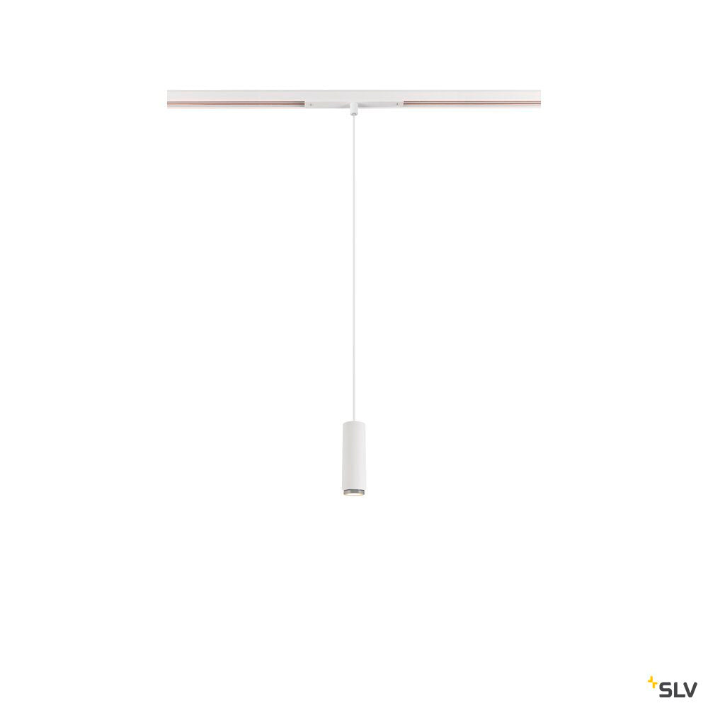 SLV LALU®, pendant light, 48V, Led Base, Mix&Match, 150cm, 8W, 3000K, DALI, white 1007748