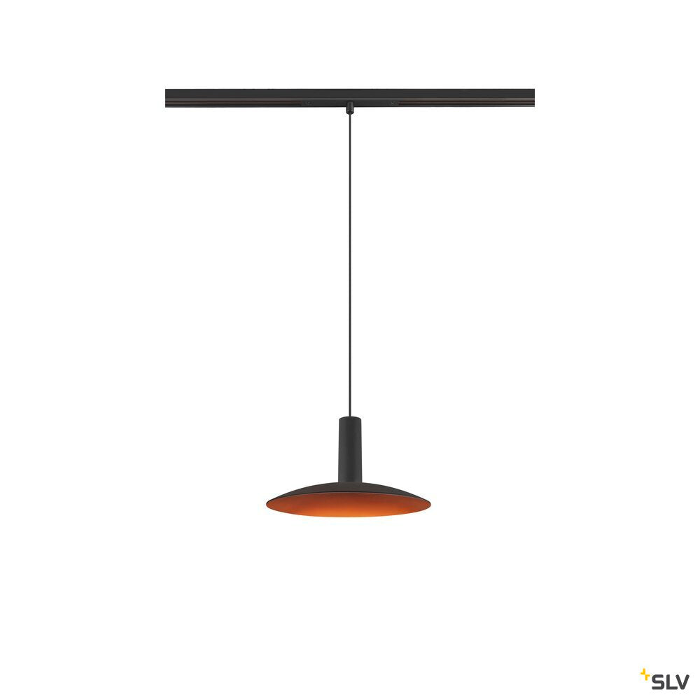 SLV LALU®, pendant light, 48V, Led Base, Mix&Match, 150cm, 8W, 3000K, DALI, black 1007749
