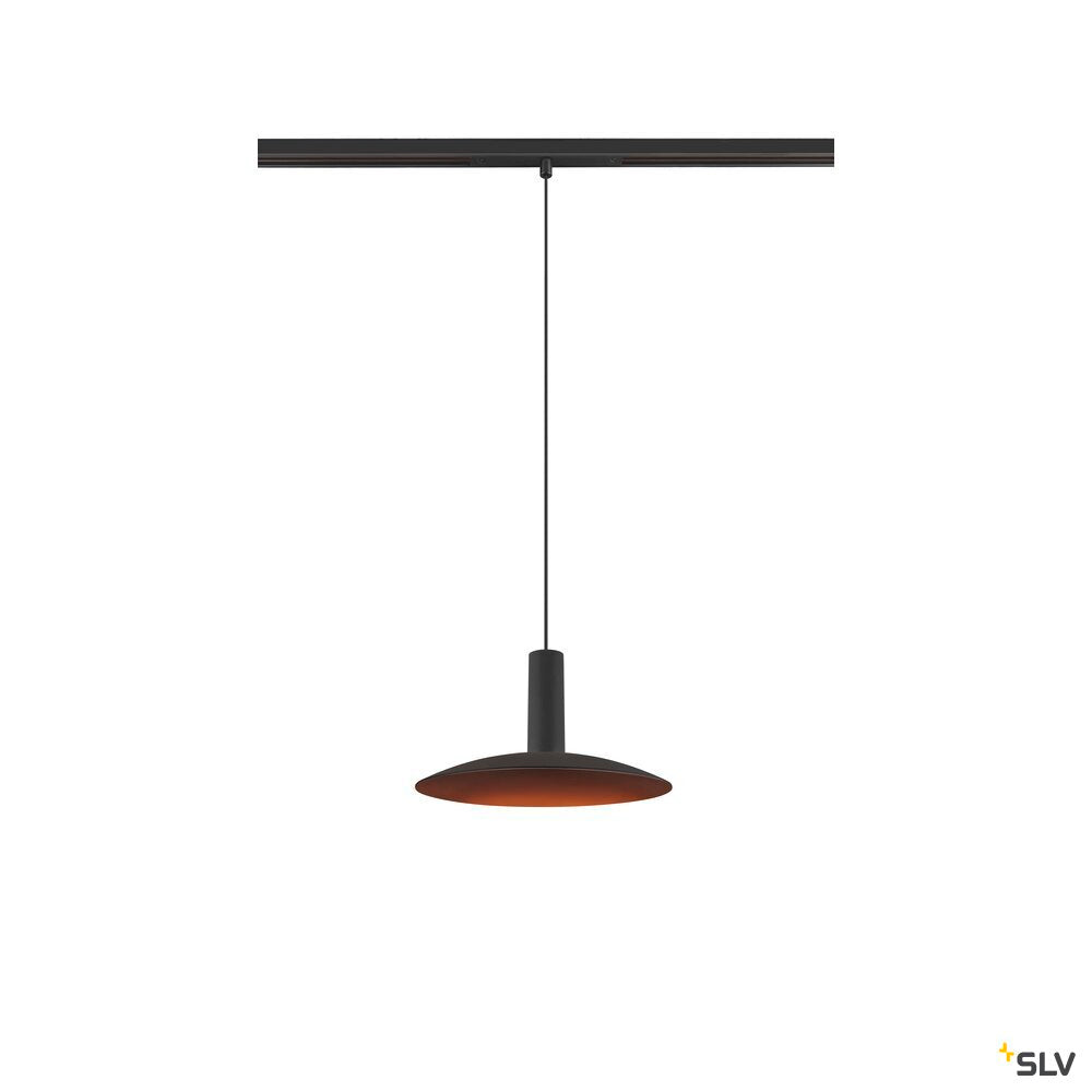 SLV LALU®, pendant light, 48V, Led Base, Mix&Match, 150cm, 8W, 3000K, DALI, black 1007749