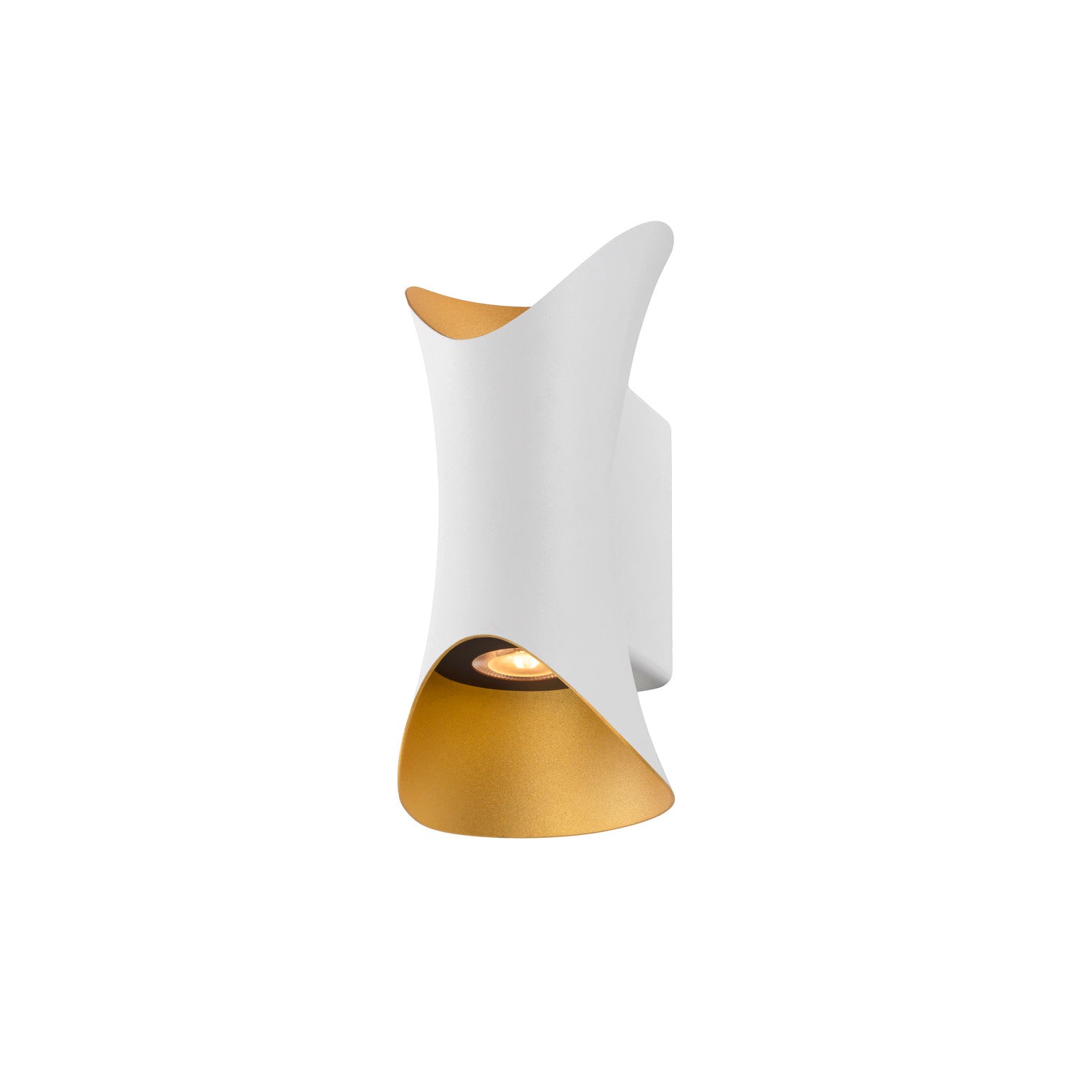 SLV MODELA, wall light, up/down, 2700 K, PHASE, white/gold 1007806