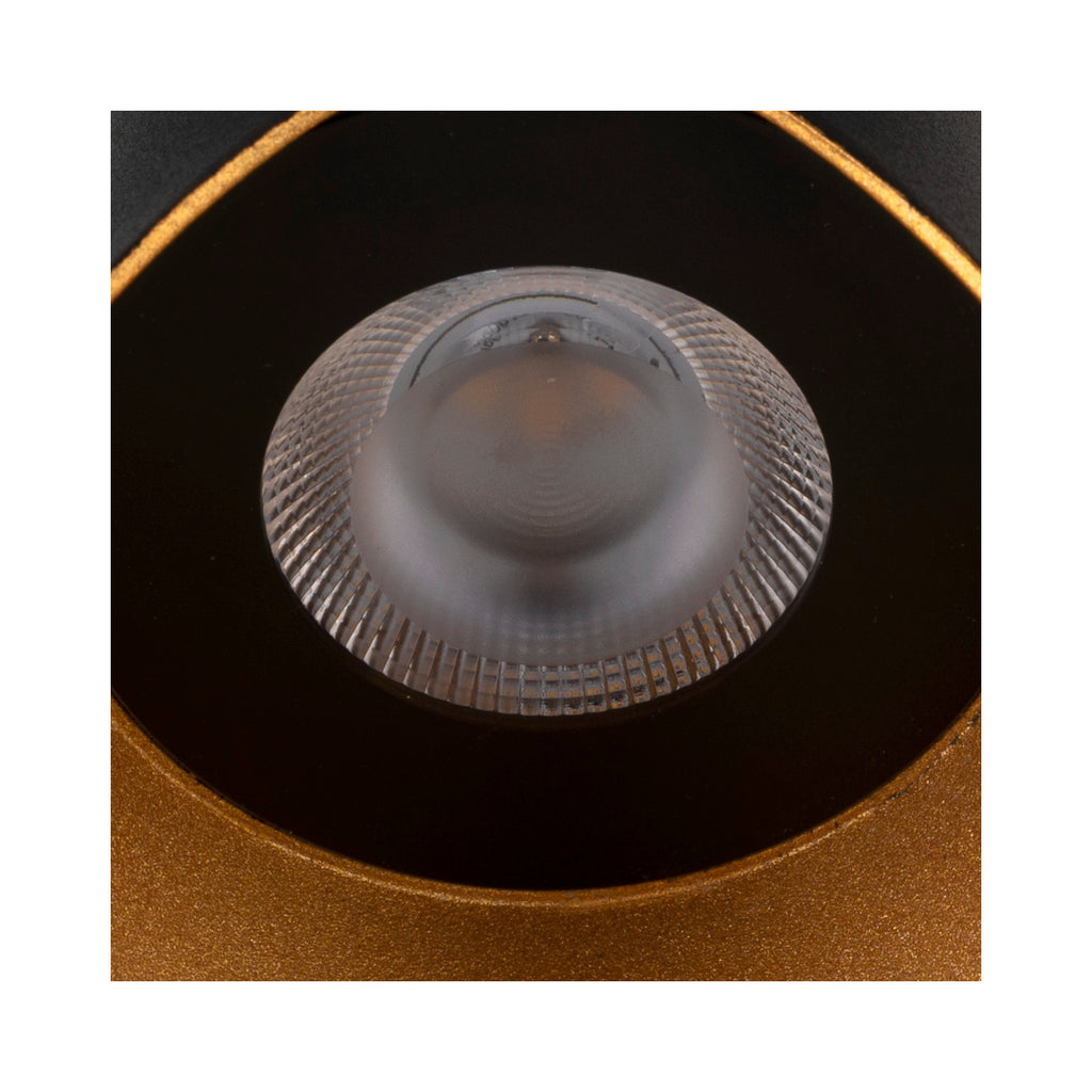 SLV MODELA, wall light, up/down, 2700 K, PHASE, black/gold 1007807