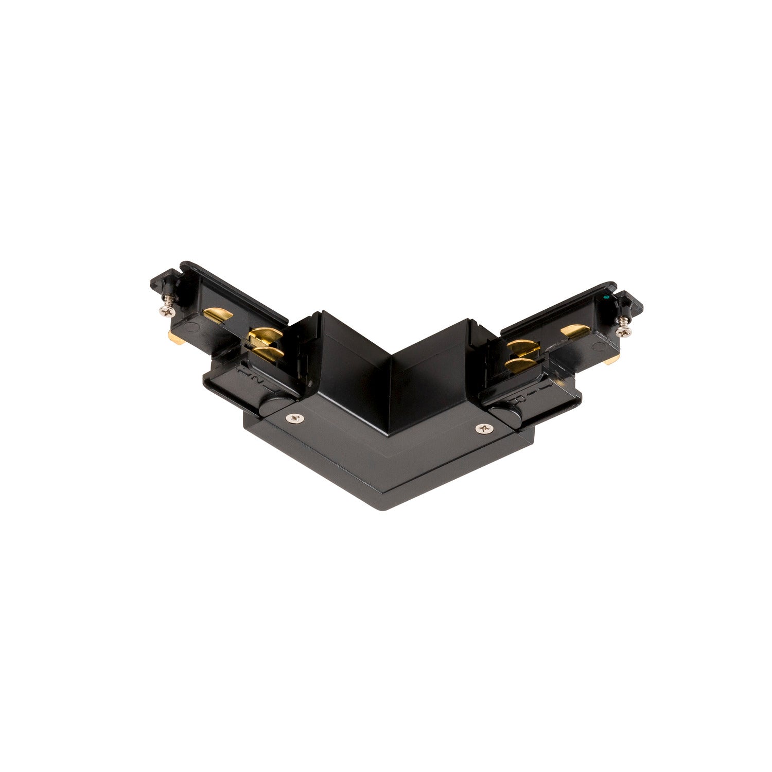 SLV S-TRACK L-connector, adjustable, with feed-in option, DALI, PHASE, black 1007816