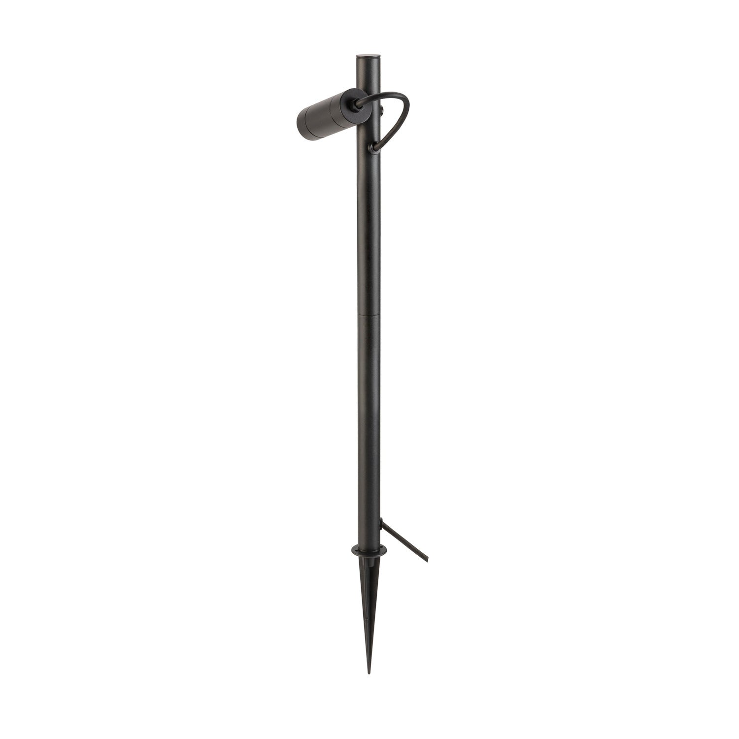 SLV HELIA SLIM Pole, single, LED outdoor free-standing light, black IP65 3000 K 1007868