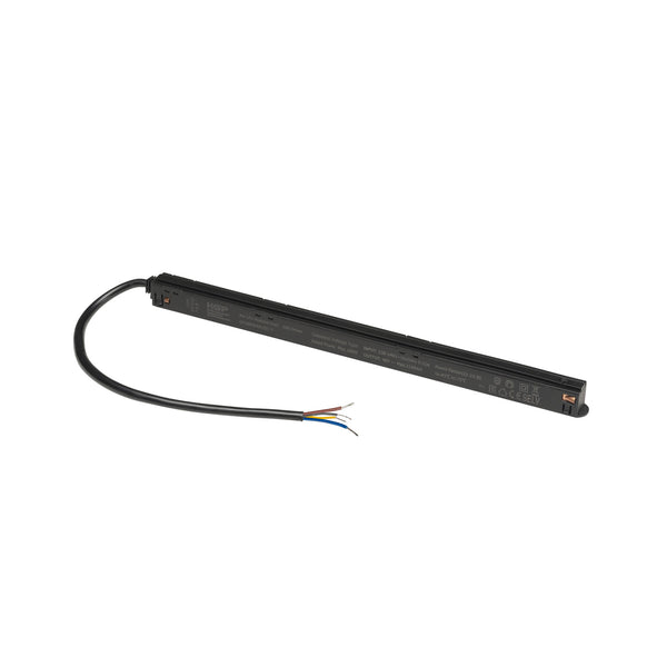 SLV 48V SYSTEM, Intrack LED driver, 48VDC, 100 W, incl. 30 cm connection cable for 220-240VAC and DALI through-wiring, black 1007870