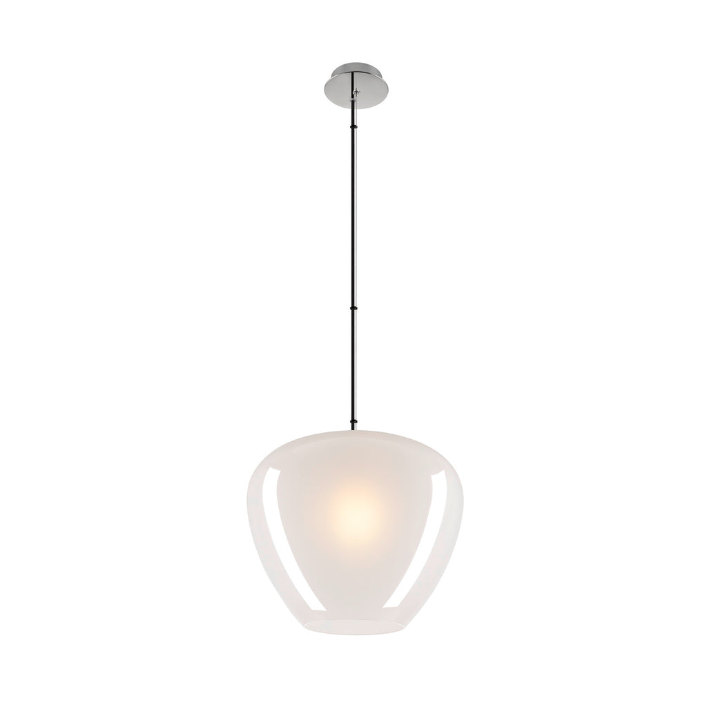 SLV PANTILO CONVEX 40, pendant light, 150 cm, E27, max. 40 W, white 1007878
