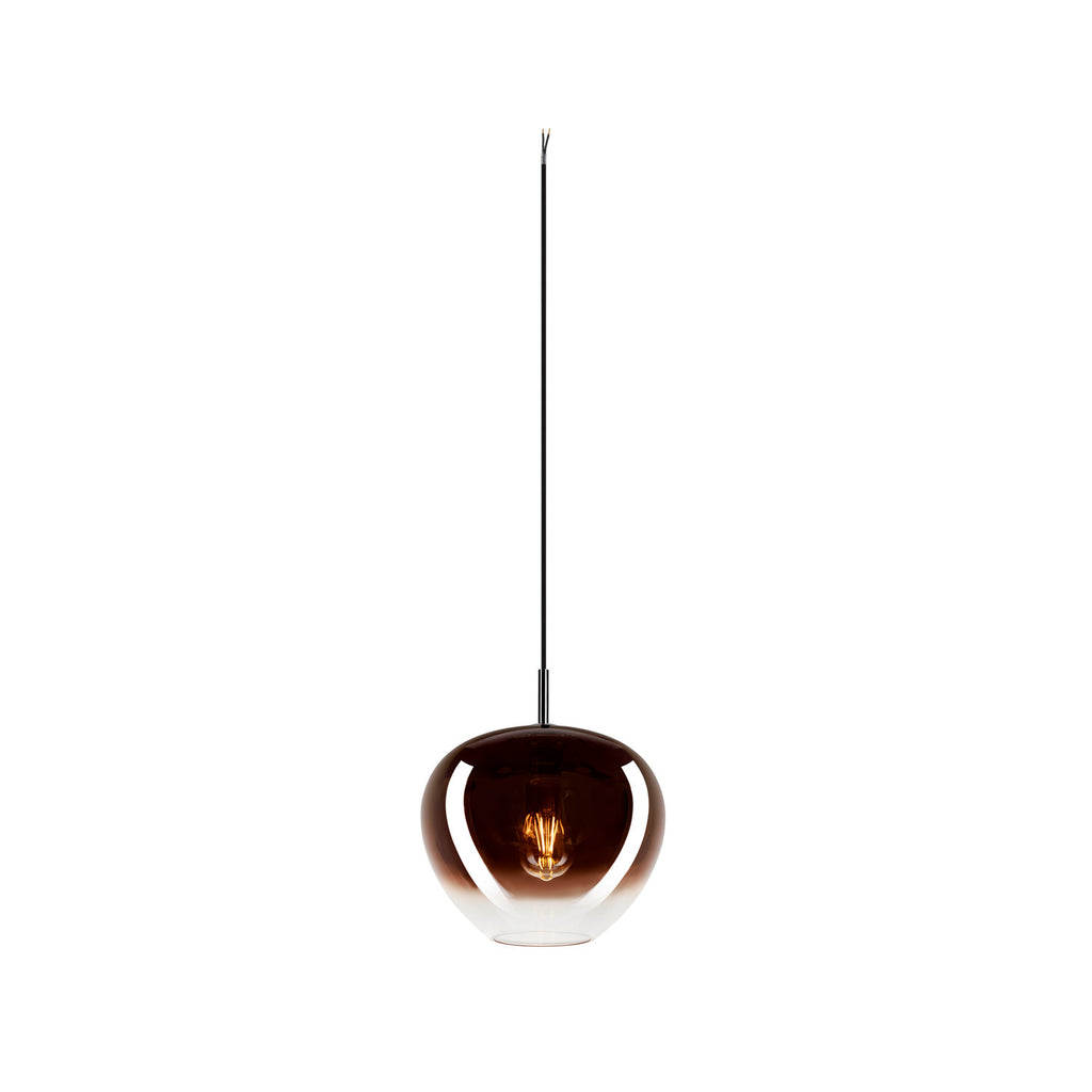 SLV PANTILO CONVEX 29, pendant light, 250 cm, E27, max. 40 W, copper 1007879