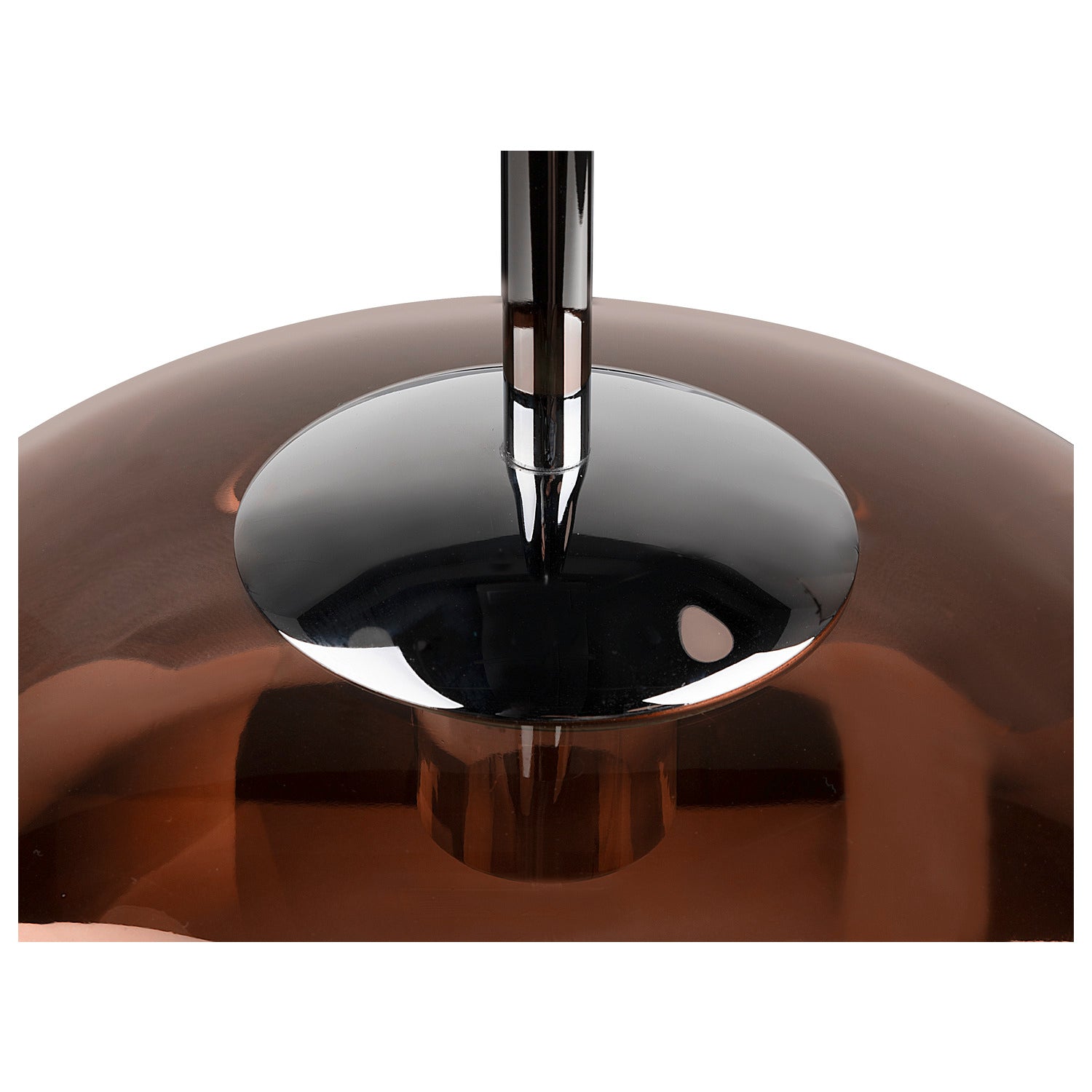 SLV PANTILO CONVEX 29, pendant light, 250 cm, E27, max. 40 W, copper 1007879