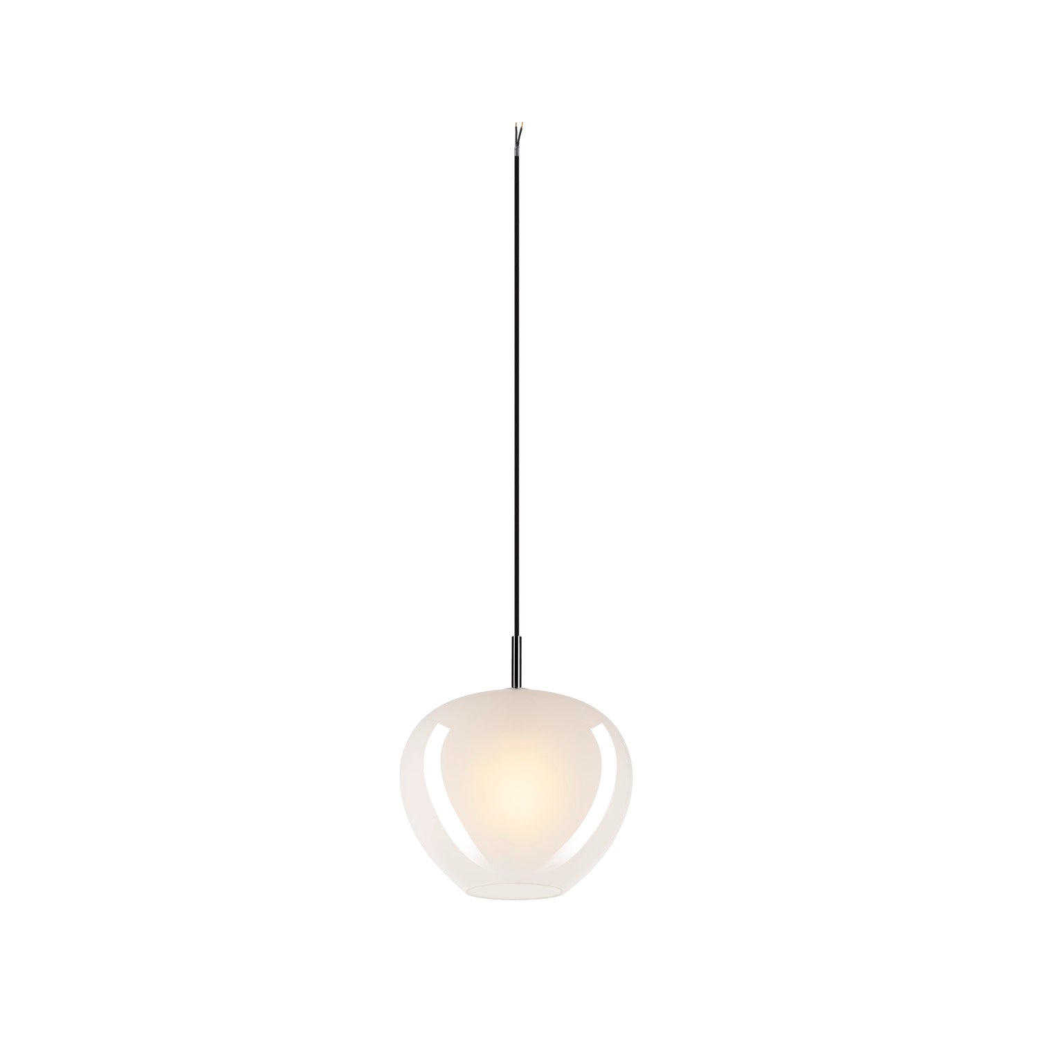 SLV PANTILO CONVEX 29, pendant light, 250 cm, E27, max. 40 W, white 1007881