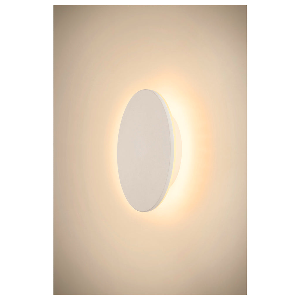 SLV D-RING M, wall light, PHASE, 2700/3000 K, PHASE, IP65, white 1007914
