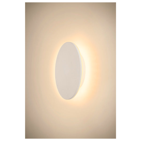 SLV D-RING M, wall light, PHASE, 2700/3000 K, PHASE, IP65, white 1007914