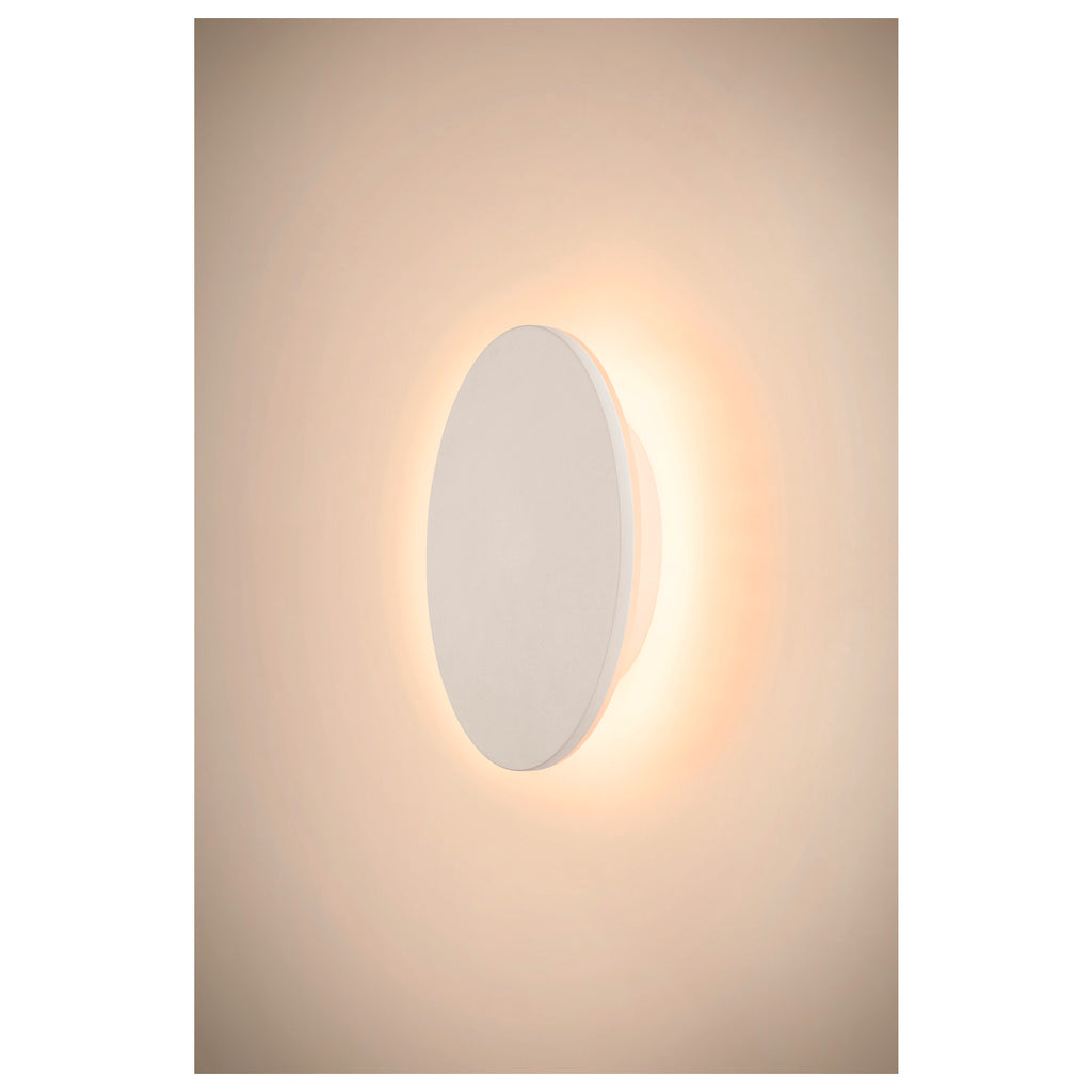 SLV D-RING M, wall light, PHASE, 2700/3000 K, PHASE, IP65, white 1007914