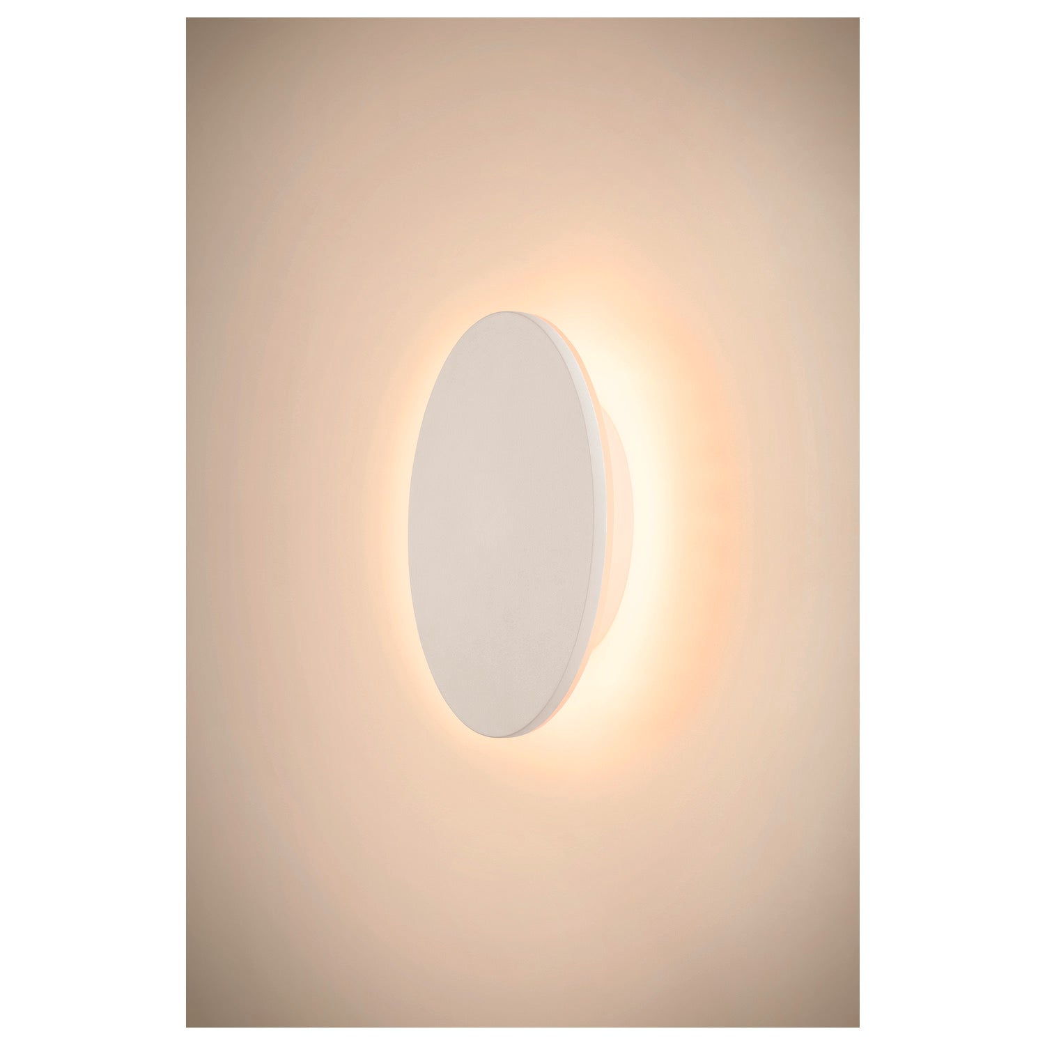 SLV D-RING M, wall light, PHASE, 2700/3000 K, PHASE, IP65, white 1007914