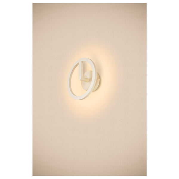 SLV Q-RING, wall light, 3000 K, PHASE, IP65, white 1007919
