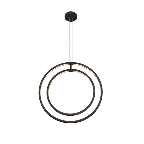 SLV ONE VERTICAL PD, pendant light, 180 cm, 2700/3000 K, PHASE, black 1008002