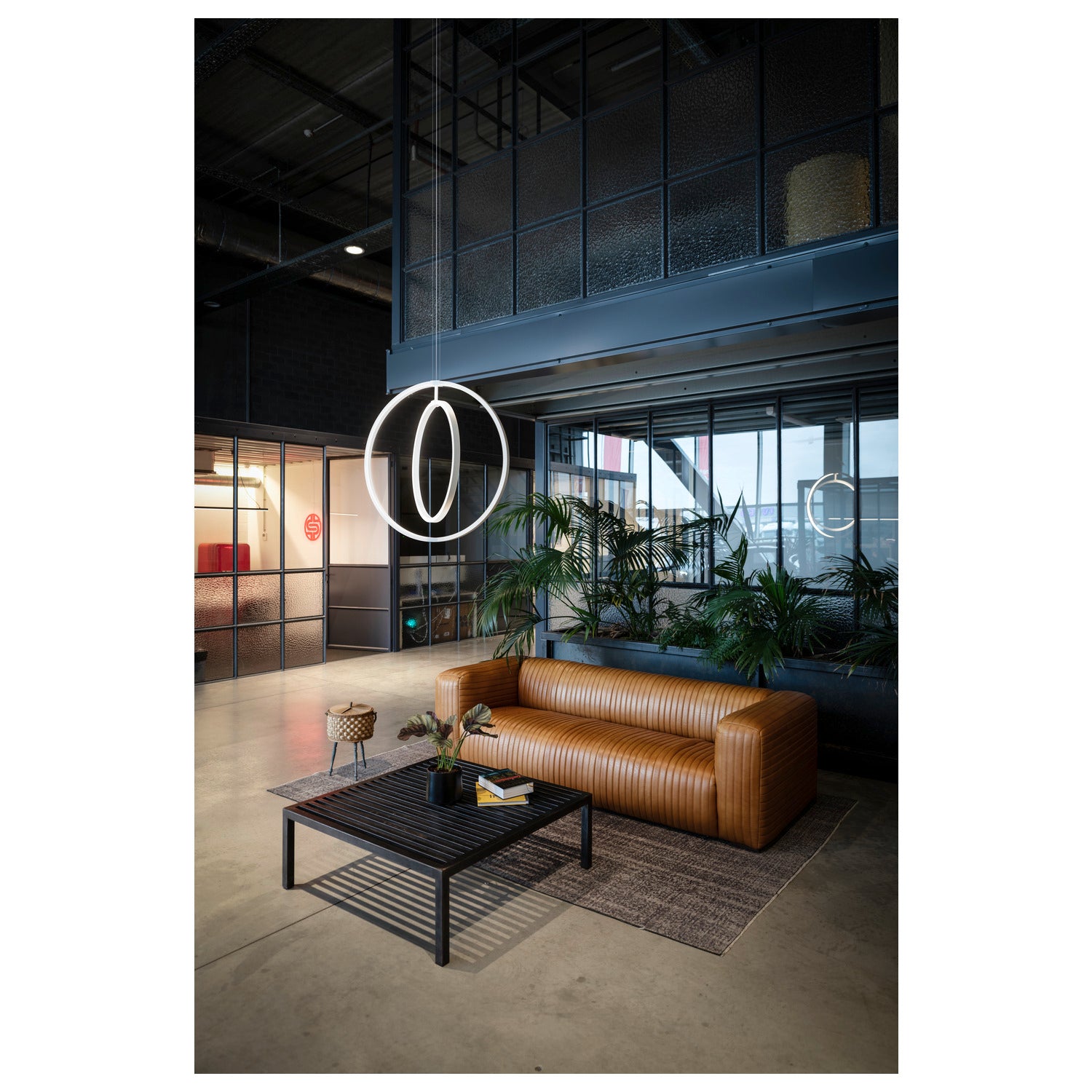 SLV ONE VERTICAL PD, pendant light, 180 cm, 2700/3000 K, PHASE, white 1008003